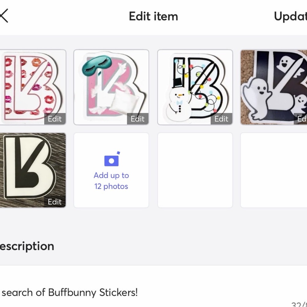 ISO BB stickers*Not For Sale*Willing to trade past BB launch stickers for these!